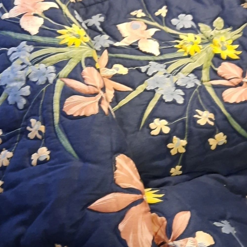 Hand Crafted Quilted Coverlet